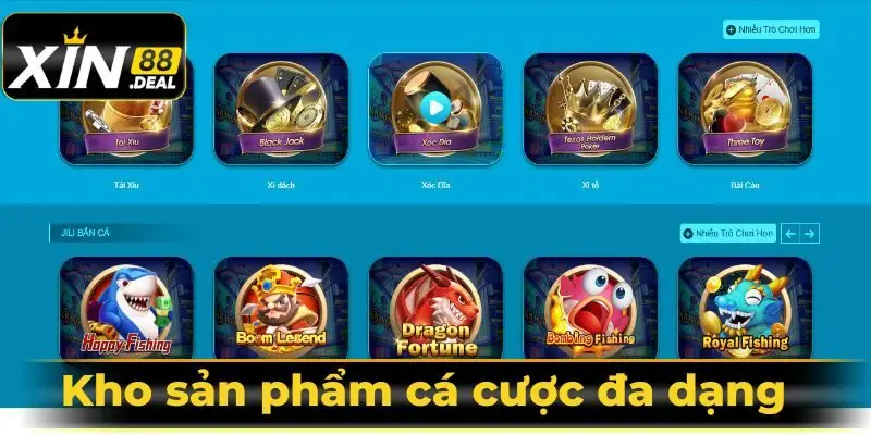 Kho-san-pham-ca-cuoc-online-da-dang